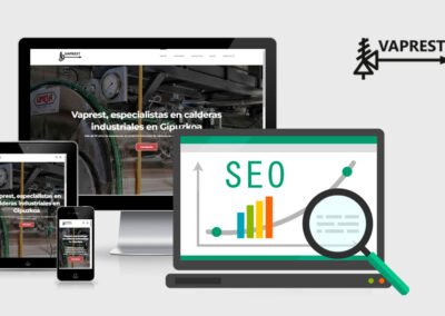 Optimización SEO en Vaprest