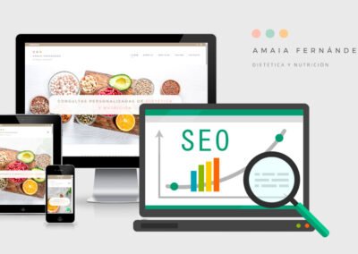 Optimización SEO en Amaia Fernández