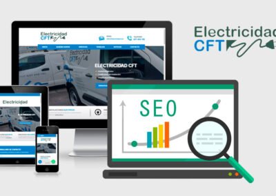 Optimización SEO en CFT Electricidad