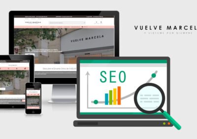 Optimización SEO en Vuelve Marcela