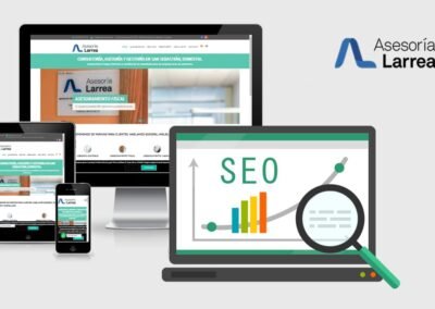 Optimización SEO en Asesoría Larrea