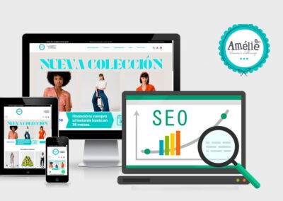 Optimización SEO en Amelie Moda