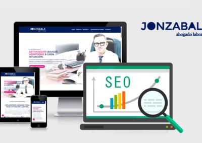 Optimización SEO en Jon Zabala Abogado