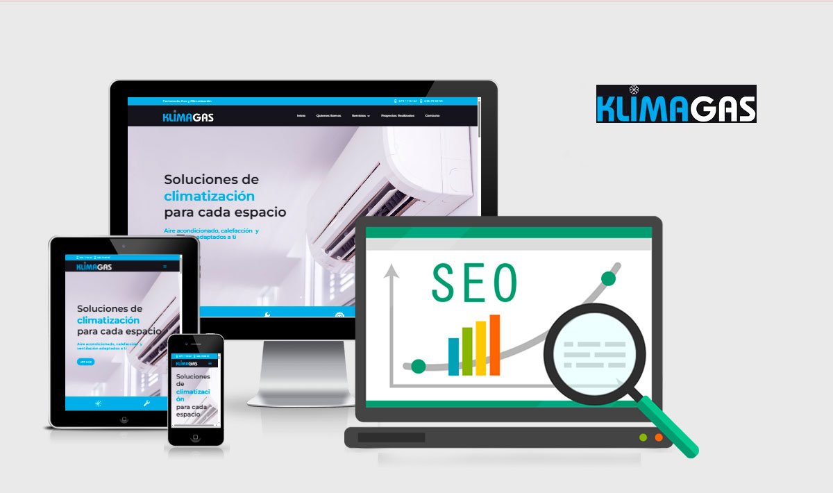 Optimización SEO en Klimagas