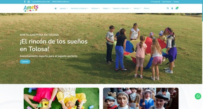 Amets tienda online EcommJuice