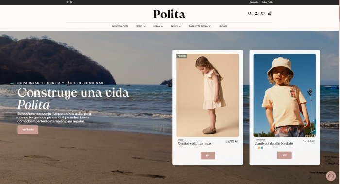 Polita tienda online EcommJuice