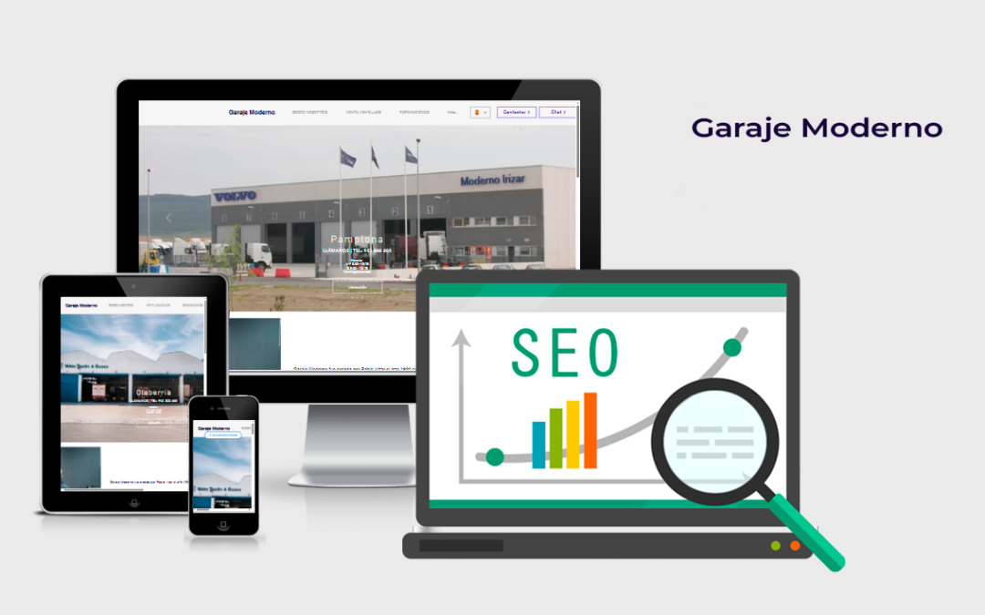Optimización SEO Garaje Moderno