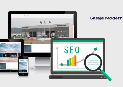 Optimización SEO Garaje Moderno